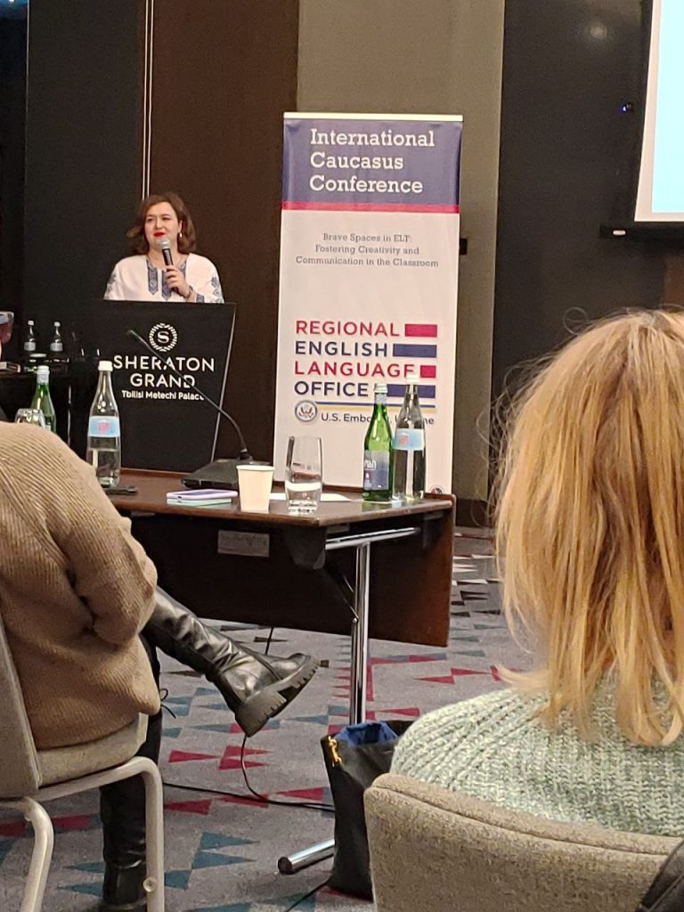 Викладачка англійської мови взяла участь у міжнародній конференції в Грузії