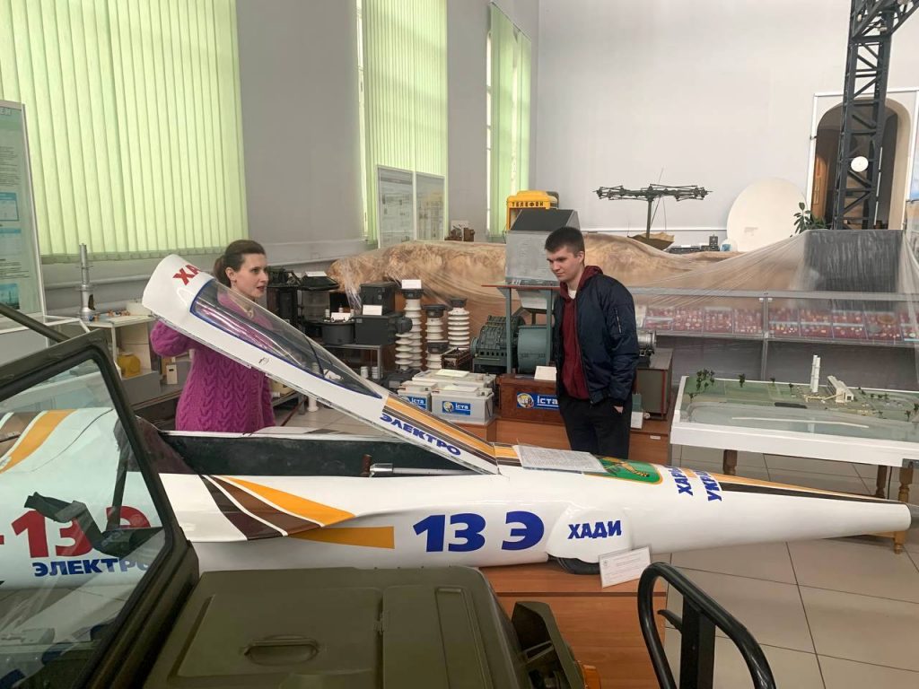 Visiting students of Igor Sikorsky Kyiv Polytechnic Institute