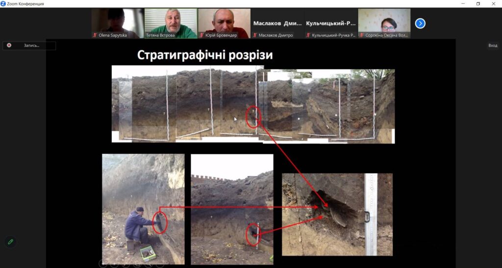 Online lecture on archaeological field research in the Medzhybizh fortress