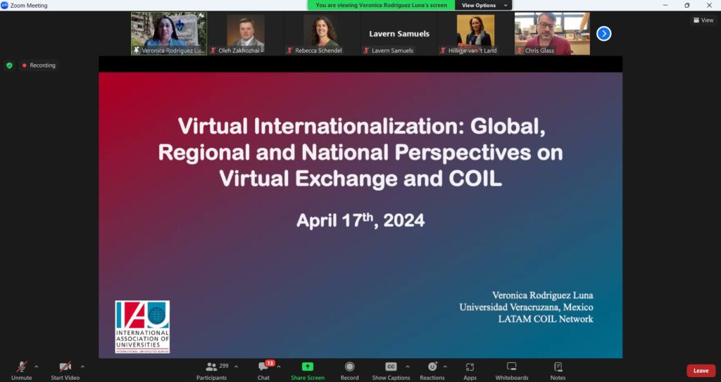 Обговорили світові тренди з організації віртуальної інтернаціоналізації