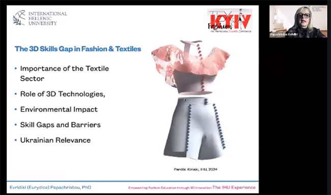 Кафедра дизайну та індустрії моди взяла участь у IX Міжнародній науково-практичній конференції «KyivTex&Fashion»