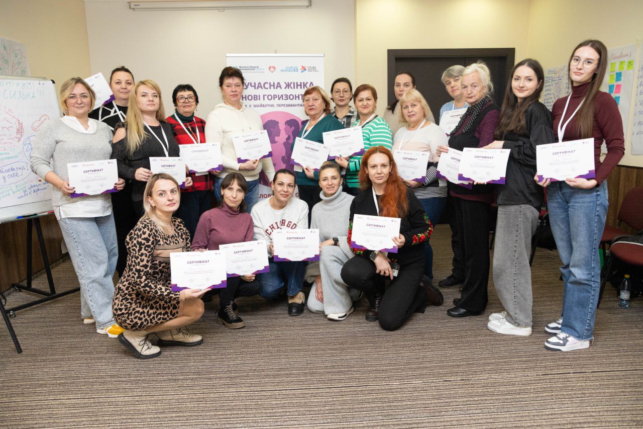 Доцентка СНУ ім. В. Даля посилює потенціал жінок-ВПО у запобіганні насильству та миробудівництві