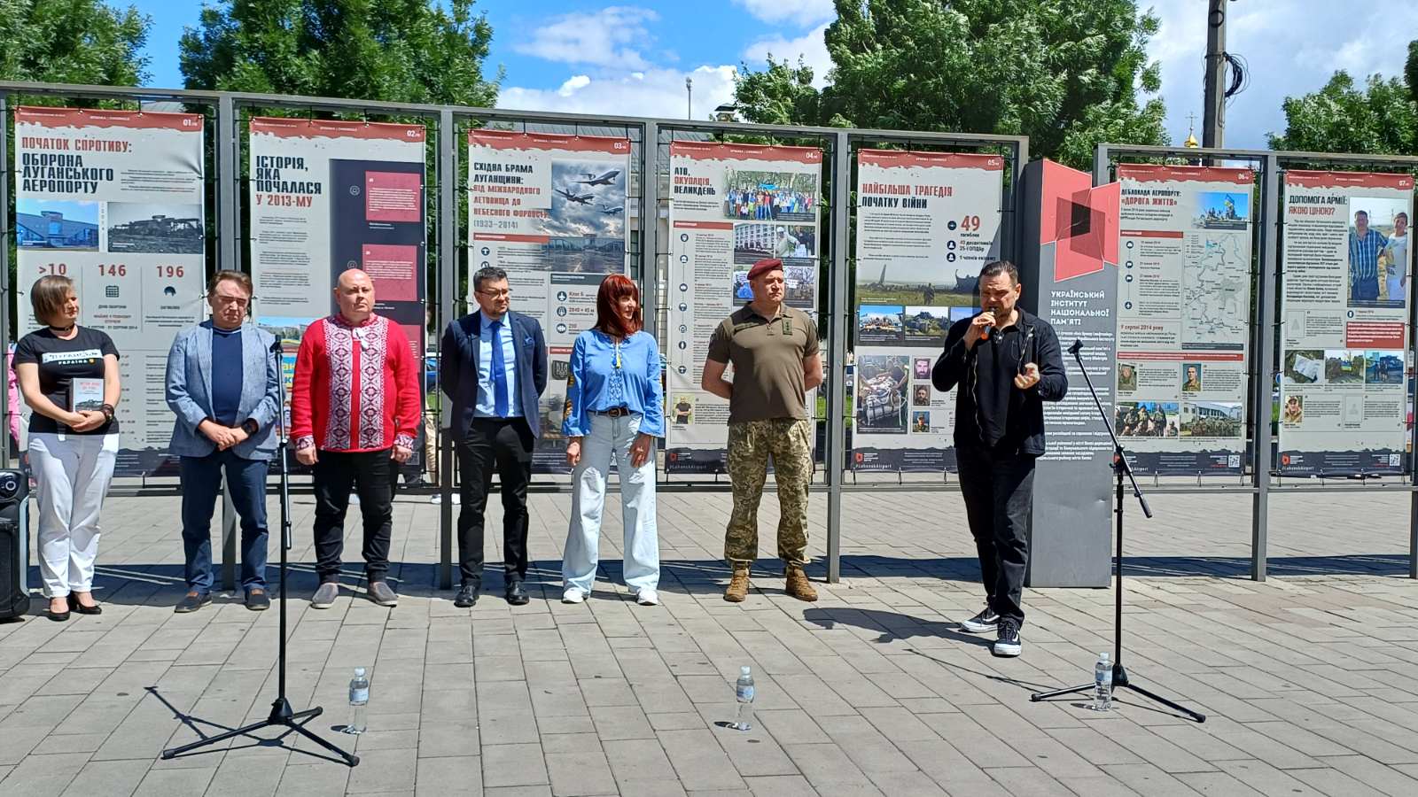 СНУ ім. В. Даля долучився до вшанування захисників Луганського аеропорту та збереження історичної пам’яті Луганщини