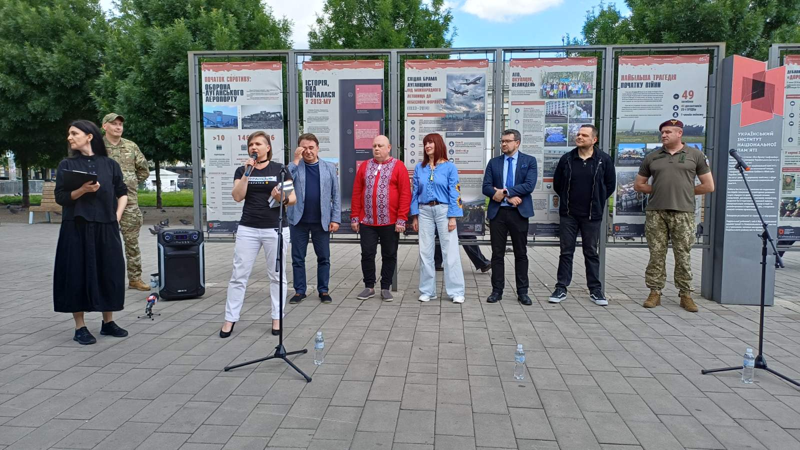 СНУ ім. В. Даля долучився до вшанування захисників Луганського аеропорту та збереження історичної пам’яті Луганщини