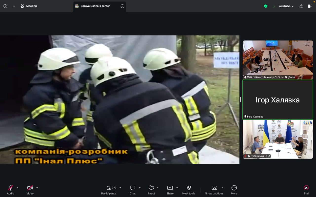 Хаб стійкого бізнесу СНУ ім. В. Даля об’єднав громади Луганщини навколо практичних рішень із безбар’єрності