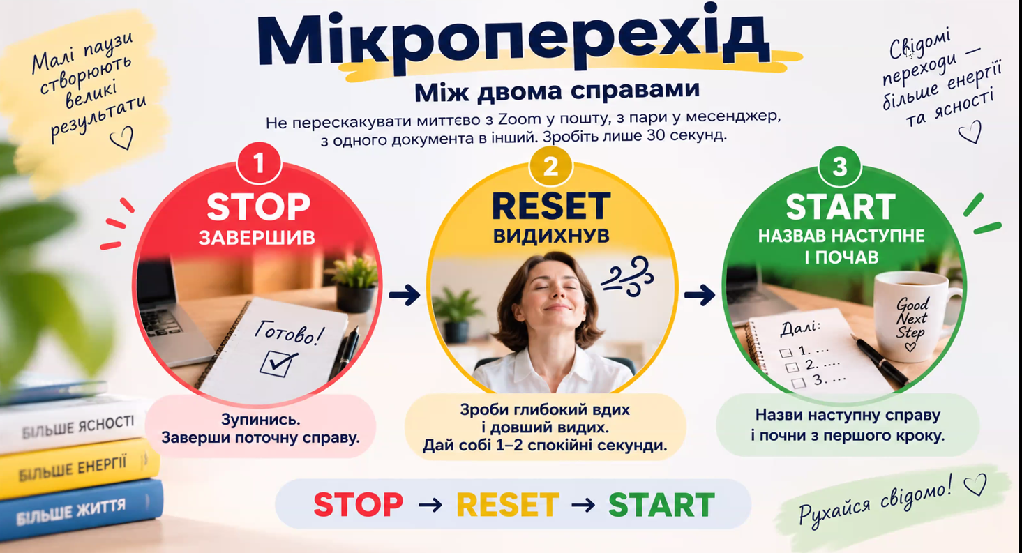 START: як увімкнути себе в навчальний рік